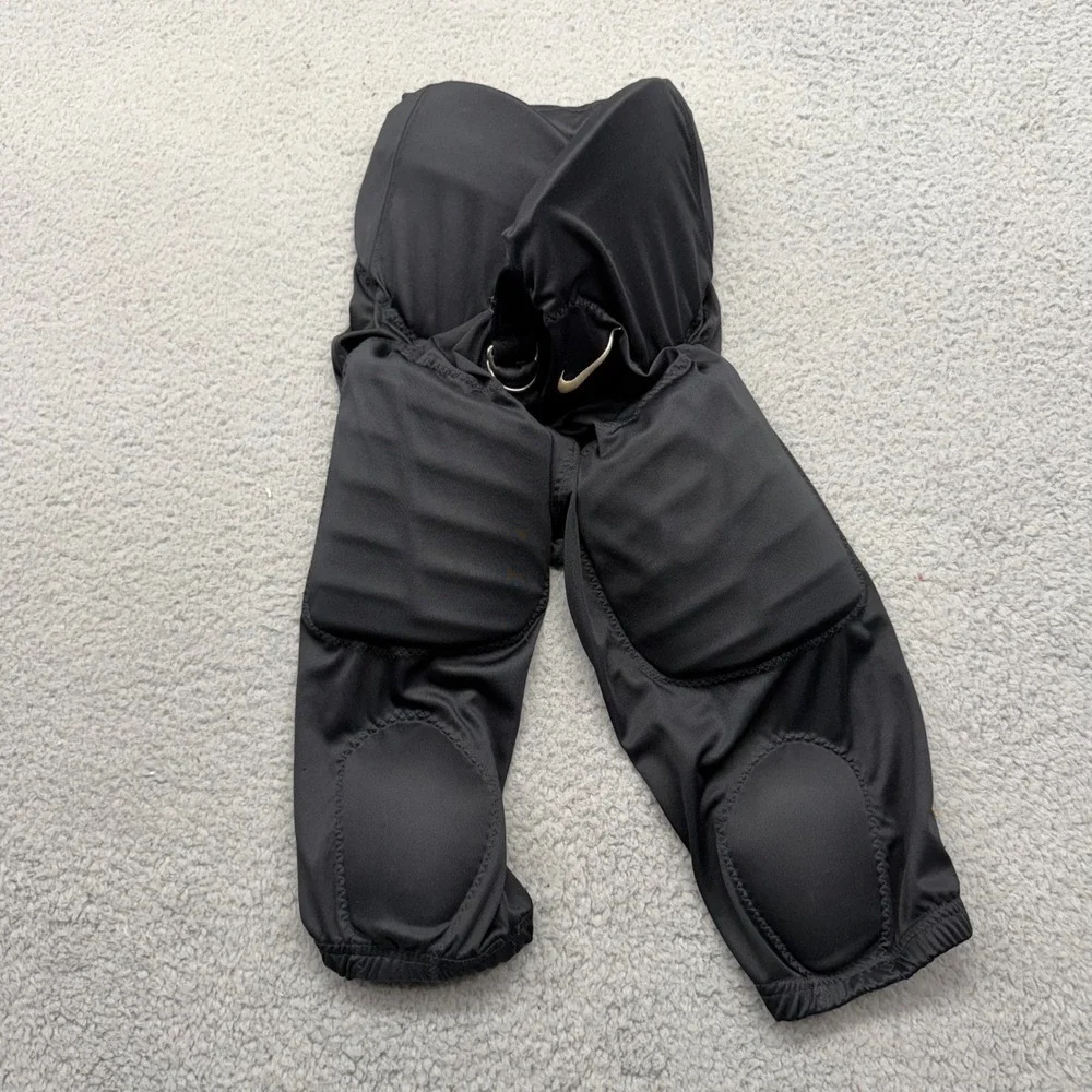 Nike 908749-010 Boys Medium Recruit 3.0 Black Integrated Padded Football Pants